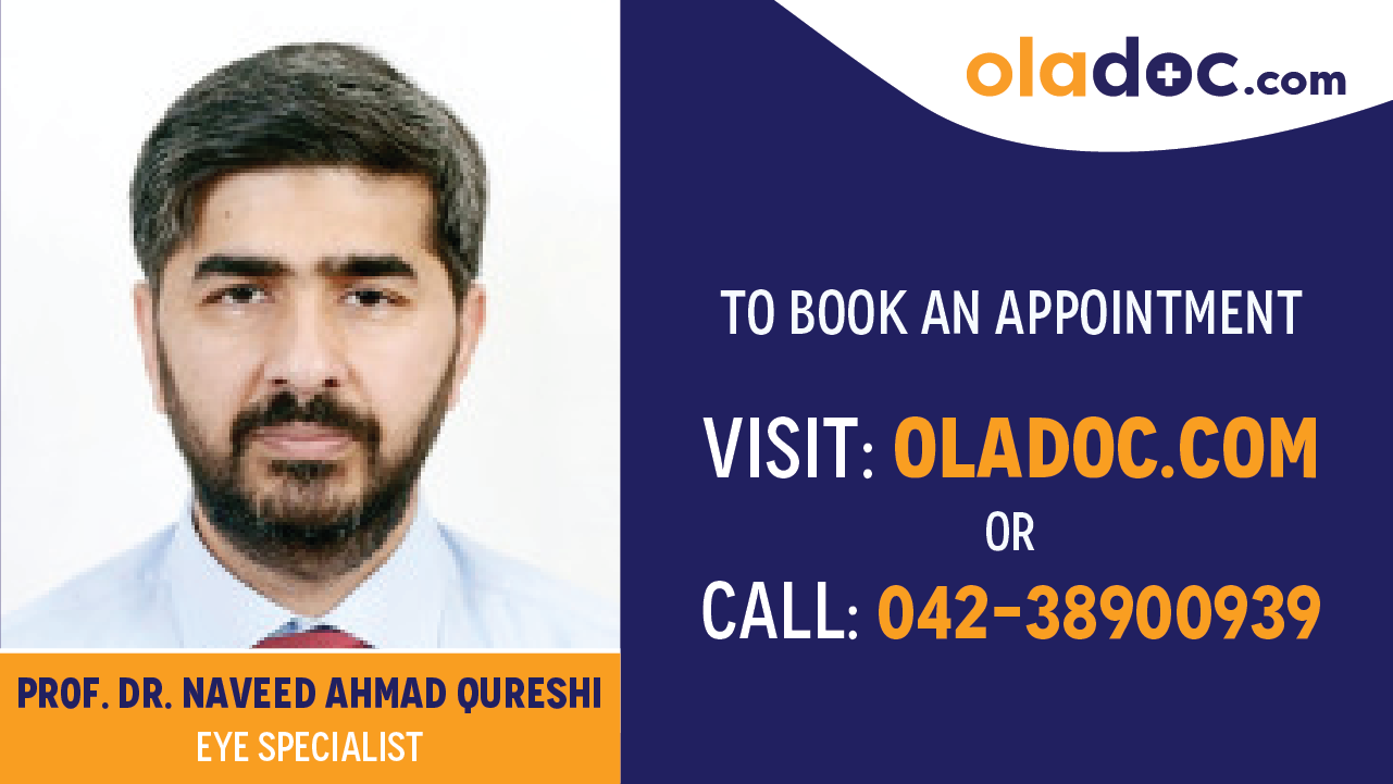 Book appointment with Dr.Naveed Ahmad Qureshi-best Eye Specialist in Rawalpindi
